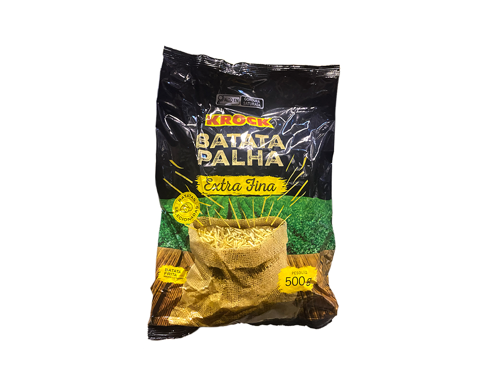BATATA PALHA EXTRAFINA KROCK 500 G (FDO 20 PCT)